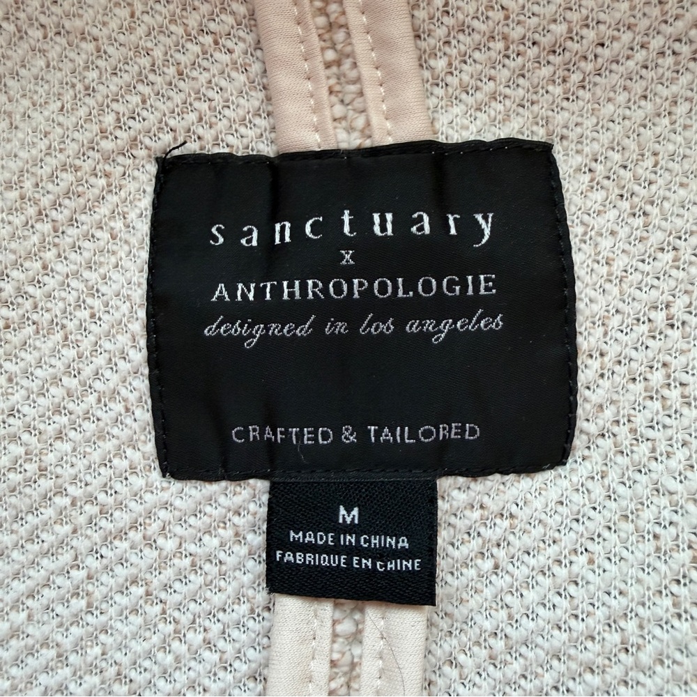Sanctuary x Anthropologie Bryce Knit Jacket Womens Medium Cotton Teacher Office - Picture 5 of 10